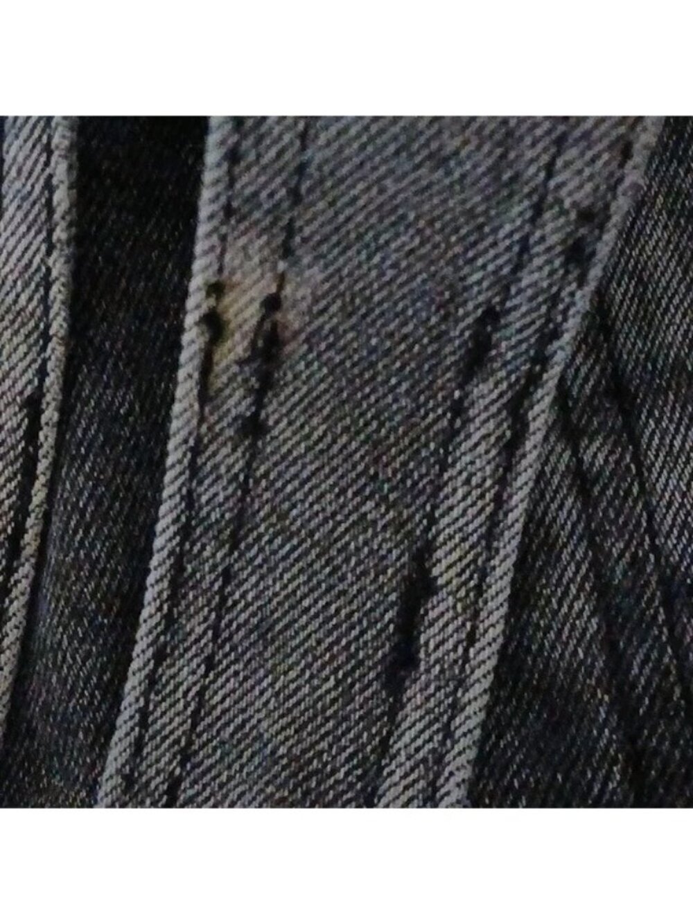 Free People East of Eden Black Denim Belted Mini Skirt - Picture 8 of 11
